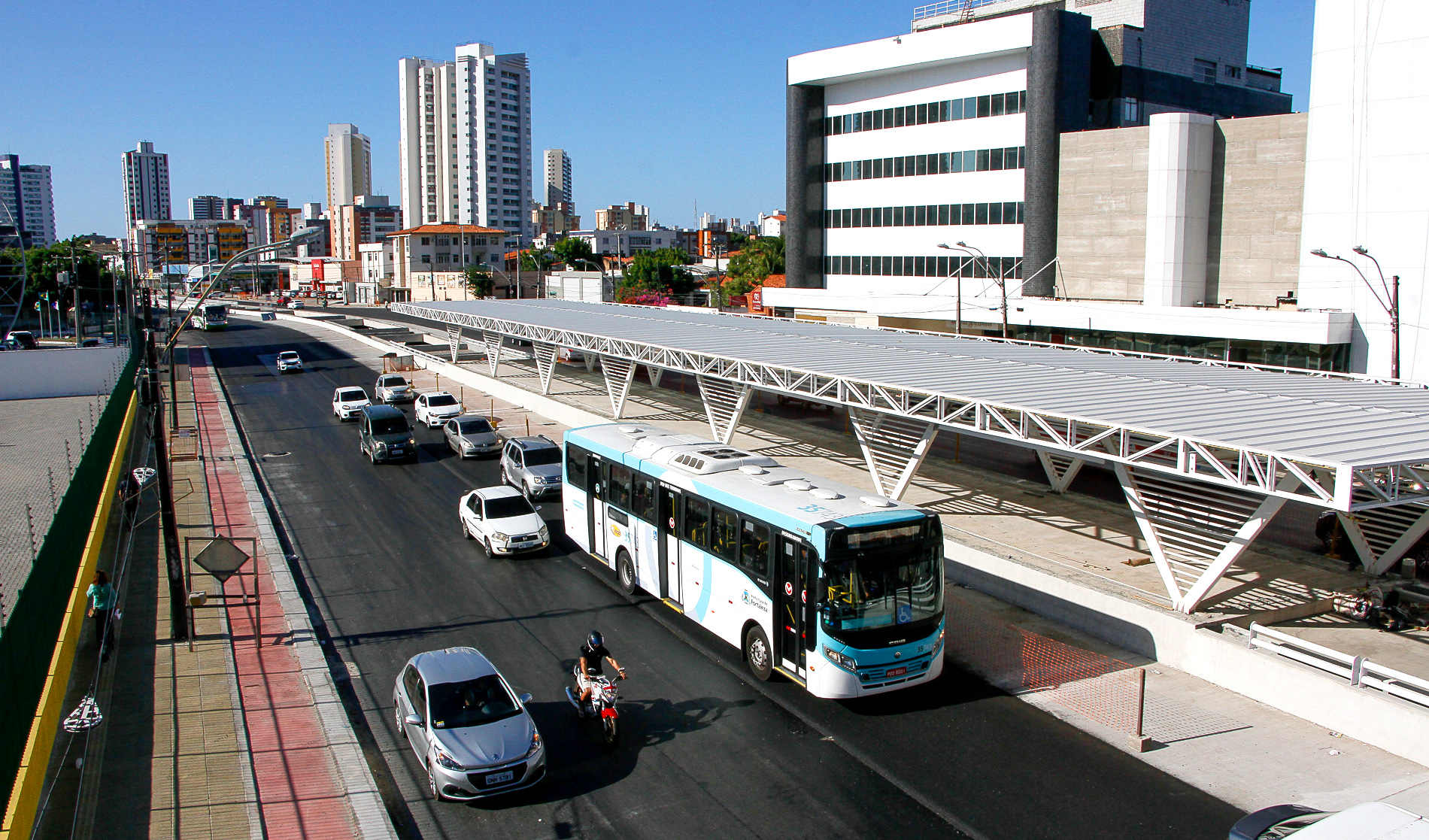 foto aérea da avenida aguanambi